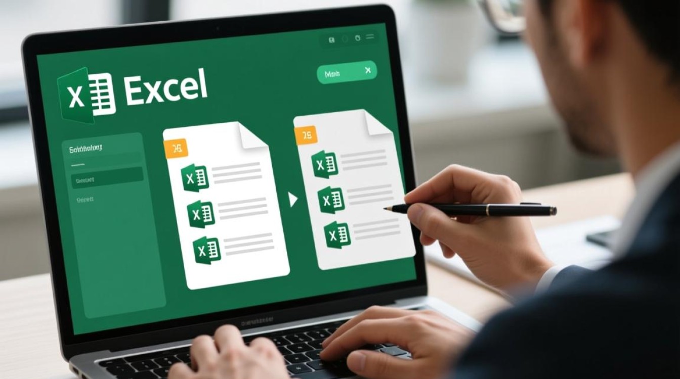如何在同一电脑上高效同时打开并操作两个Excel文件？-图1