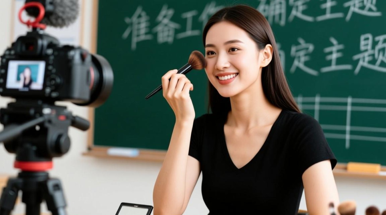 如何高效制作化妆技巧+视频剪辑的完美结合长尾疑问标题？-图1