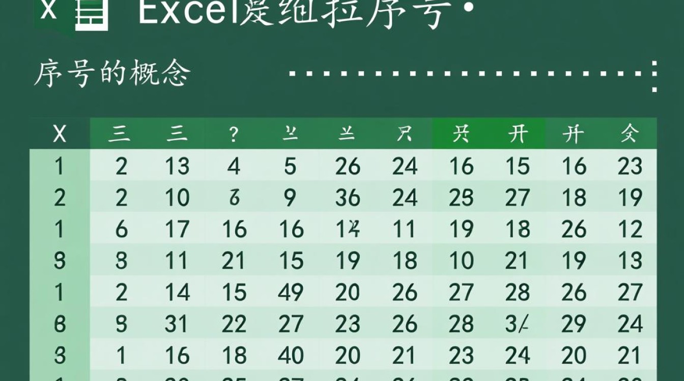 Excel中按行或列如何自动生成序号？不同排序方法适用场景有哪些疑问？-图3