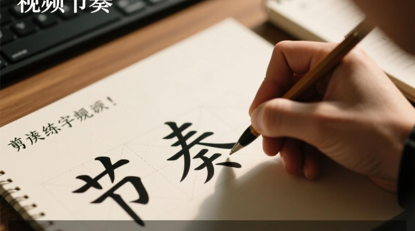 如何巧妙剪辑练字视频，打造美观流畅的字迹展示效果？-图1