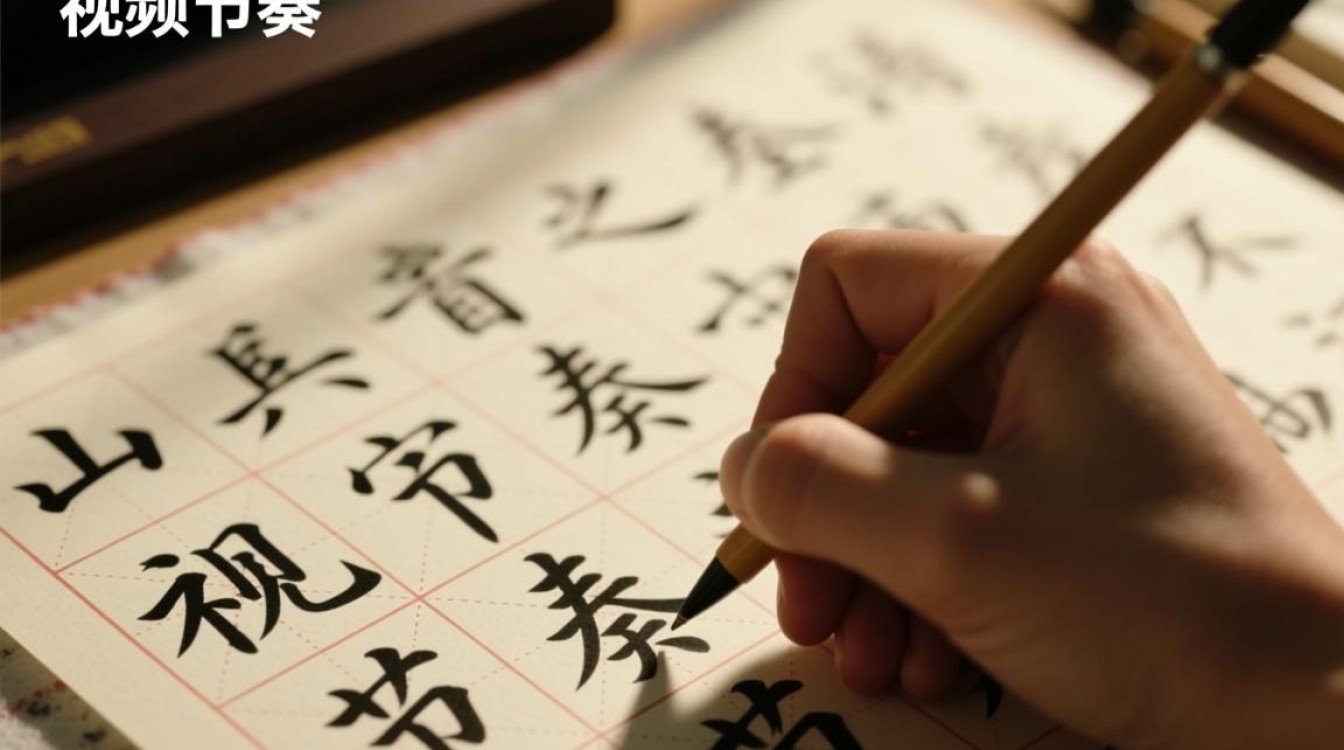 如何巧妙剪辑练字视频，打造美观流畅的字迹展示效果？-图2