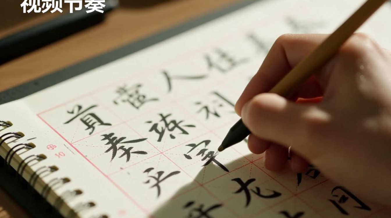 如何巧妙剪辑练字视频，打造美观流畅的字迹展示效果？-图3
