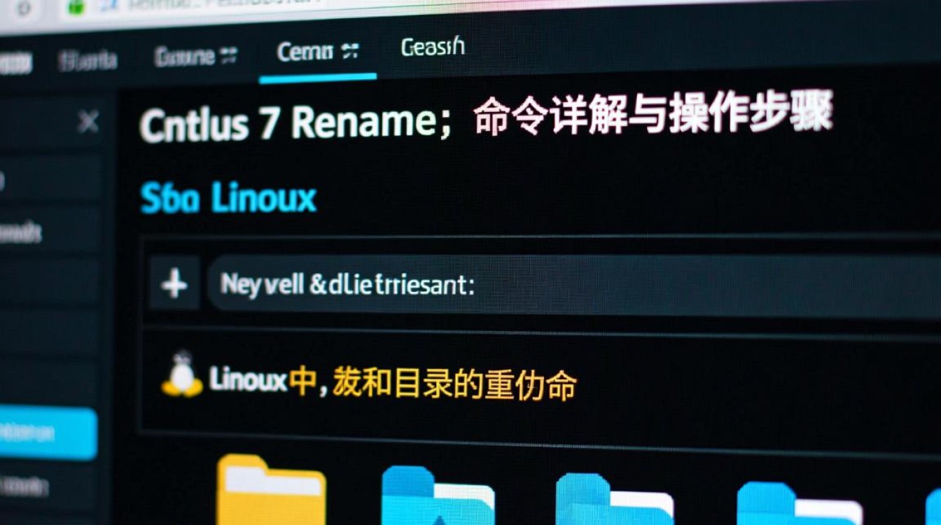 CentOS 7 rename命令如何使用，有哪些注意事项？-图1