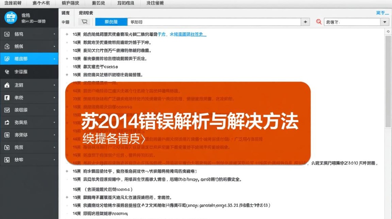 su2014报错究竟是什么原因导致的，该如何解决呢？-图1