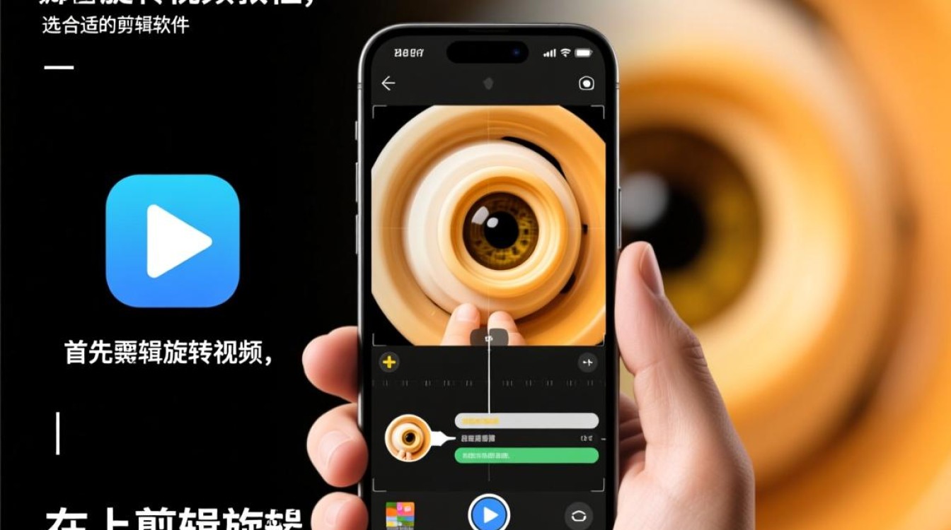 如何轻松使用手机剪辑工具进行视频旋转处理？-图1