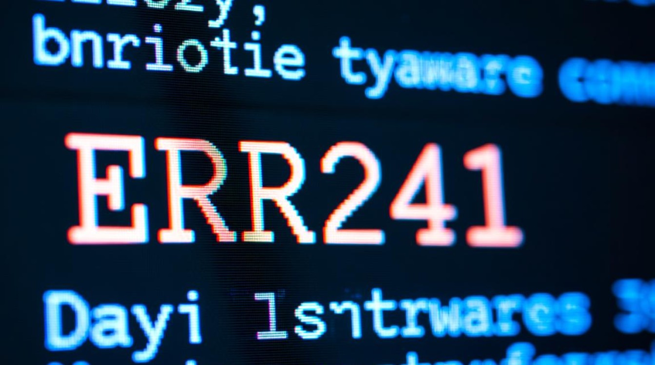 ERR241报错为何频繁出现？详细原因及解决方法揭秘！-图1