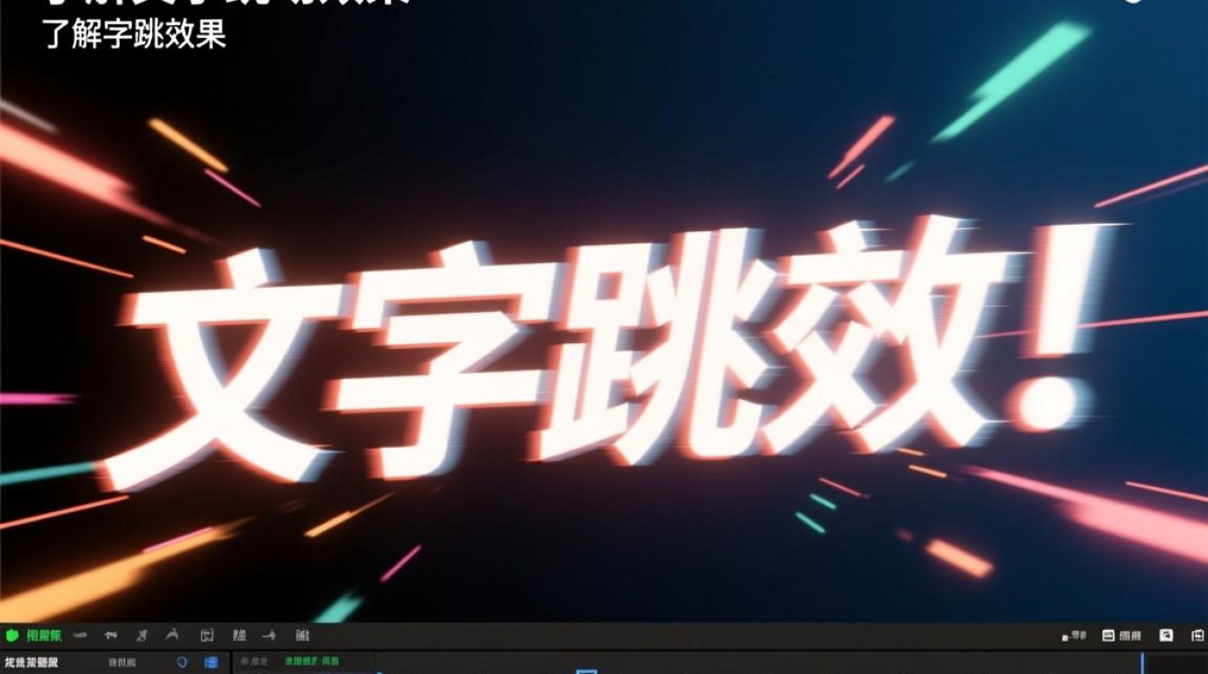 视频剪辑中文字跳动效果是如何制作的？技巧详解揭秘！-图1