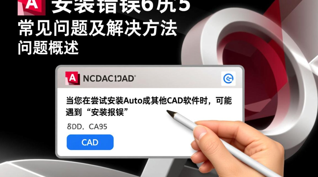CAD安装报错6，这是怎么回事？安装过程中常见错误解析及解决方法！-图1