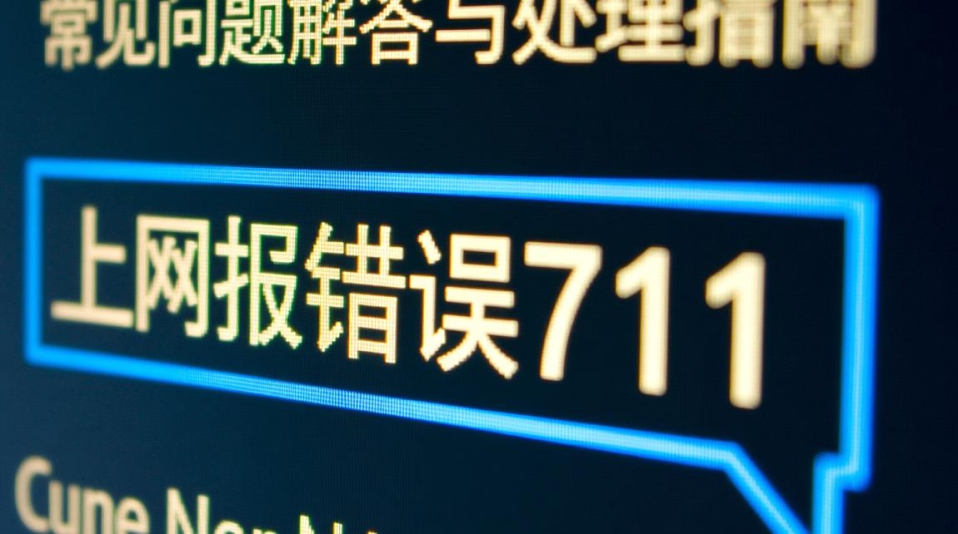 上网报错误711是什么原因导致的问题？如何解决？-图1