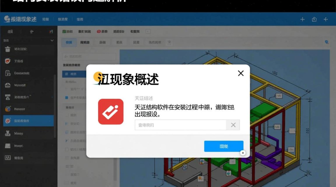 天正结构安装报错，是软件问题还是系统冲突？解决方法是什么？-图2