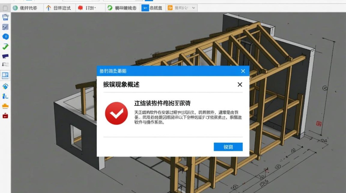 天正结构安装报错，是软件问题还是系统冲突？解决方法是什么？-图1