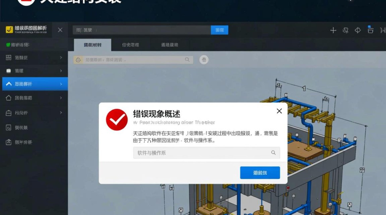 天正结构安装报错，是软件问题还是系统冲突？解决方法是什么？-图3