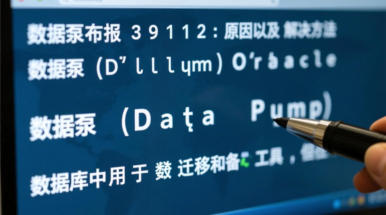数据泵报错39112原因及解决方法揭秘，专家支招避免困扰？-图1