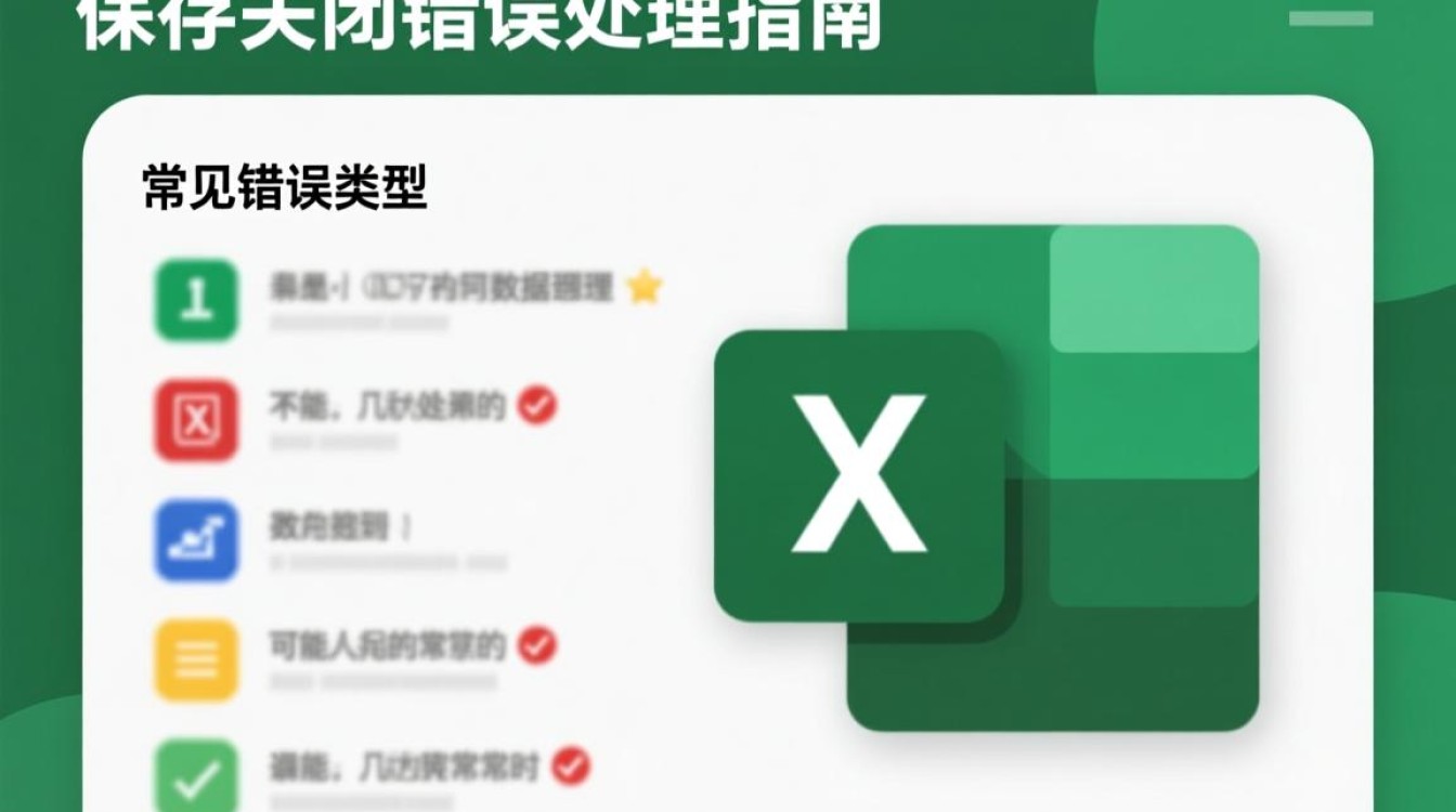 Excel保存关闭时频繁报错,是何原因导致,如何解决?-图1 Excel保存关闭时频繁报错,是何原因导致,如何解决?-图1