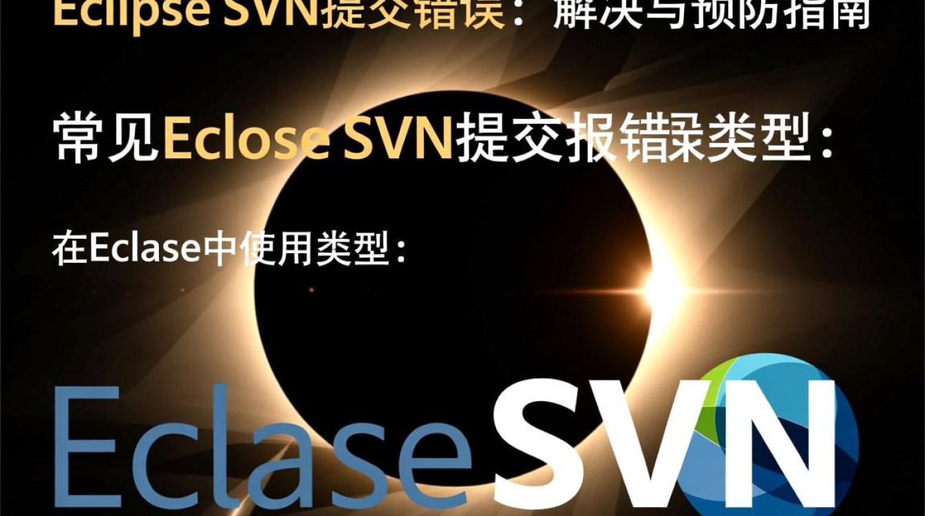 eclipse svn提交时频繁报错,是什么原因导致的呢?-图1 eclipse svn提交时频繁报错,是什么原因导致的呢?-图1
