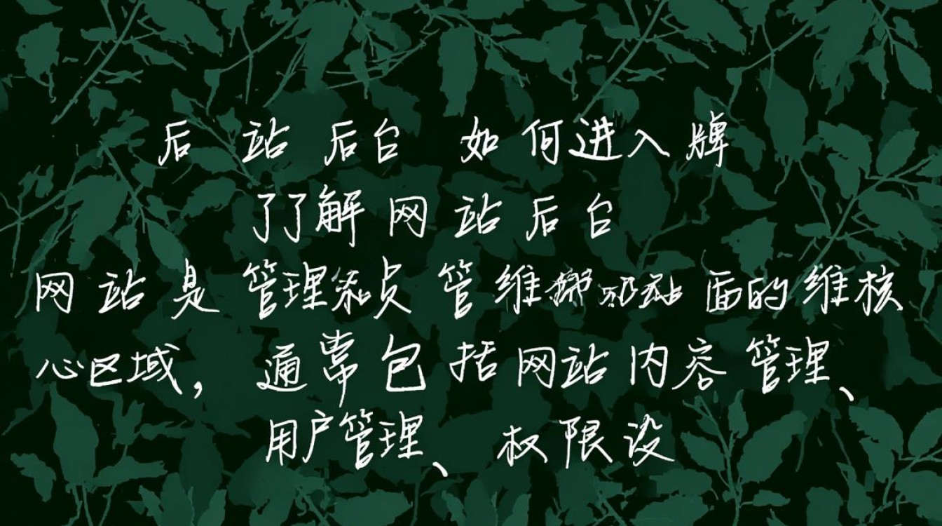 网站后台究竟如何轻松进入？揭秘高效登录步骤与技巧！-图1