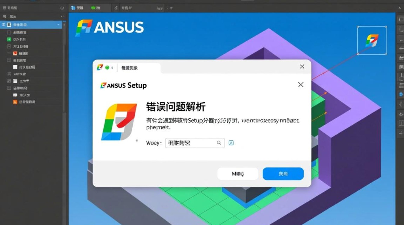 为什么在打开Ansys Setup时总是出现报错？常见原因及解决方法有哪些？-图2