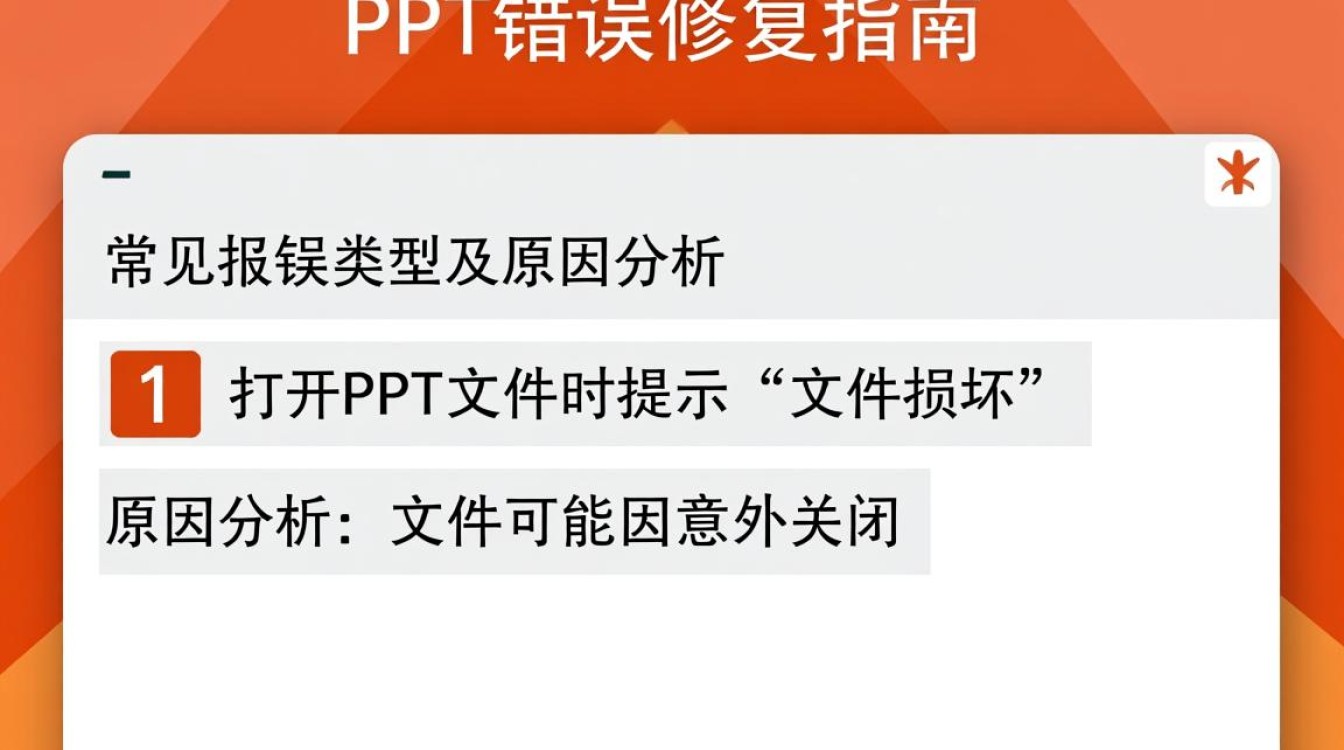 PPT文件报错修复，有哪些方法可以彻底解决常见的错误问题？-图2