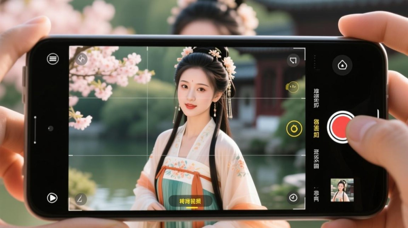 如何高效剪辑转场视频融入汉服元素？揭秘汉服风格转场技巧！-图3