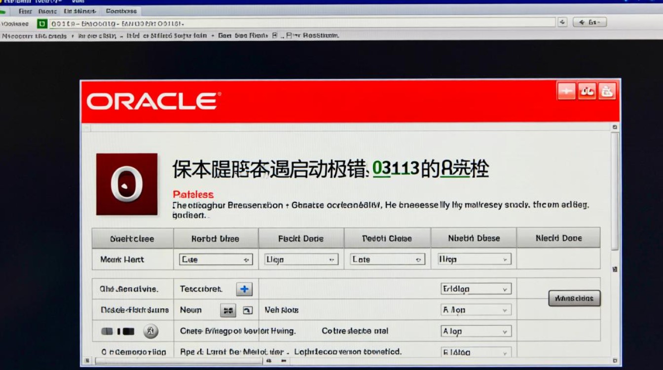 Oracle启动报错03113，究竟是什么原因导致数据库无法正常启动？-图2