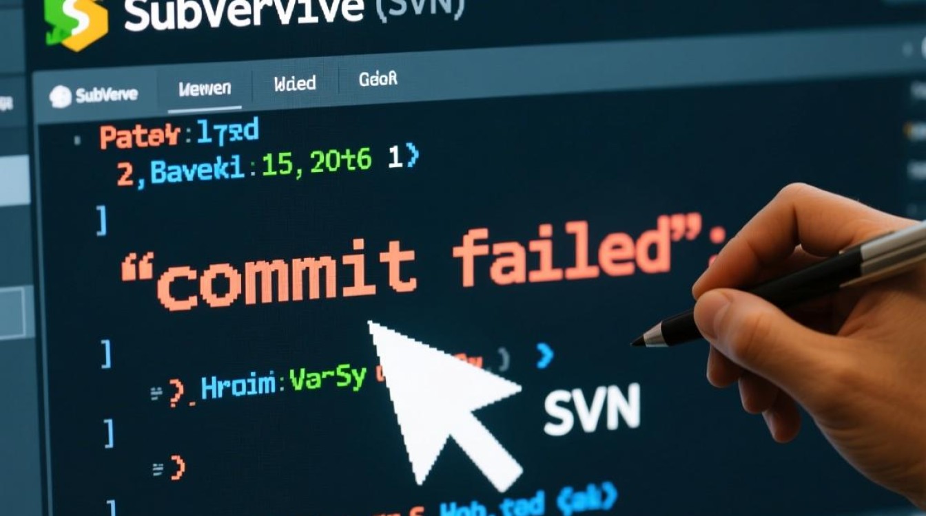 SVN报错commit failed,是权限问题还是配置错误?快速排查指南!-图1 SVN报错commit failed,是权限问题还是配置错误?快速排查指南!-图1
