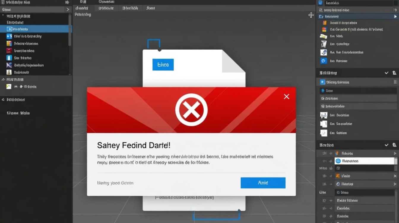 Unity保存文件时频繁报错，是文件格式问题还是系统配置出错？解决方法是什么？-图3