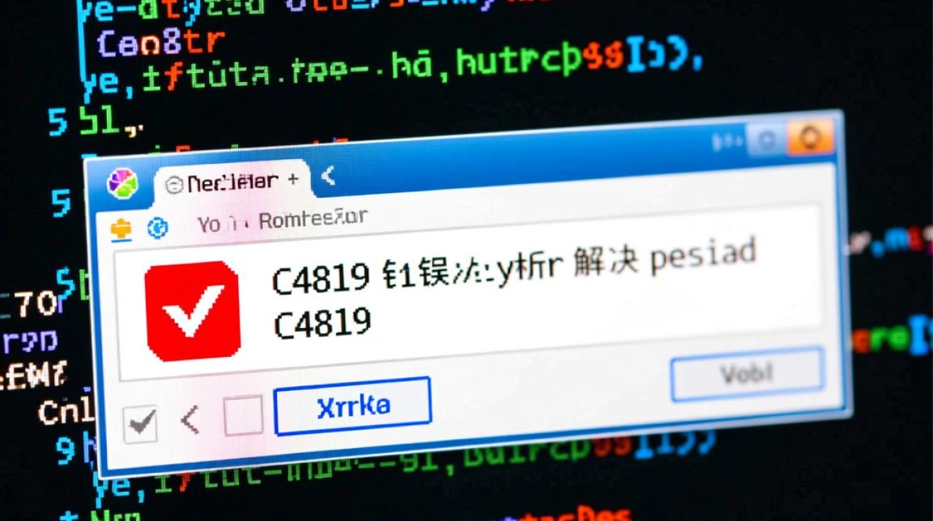 c4819报错为何频繁出现？如何解决此技术难题？-图1