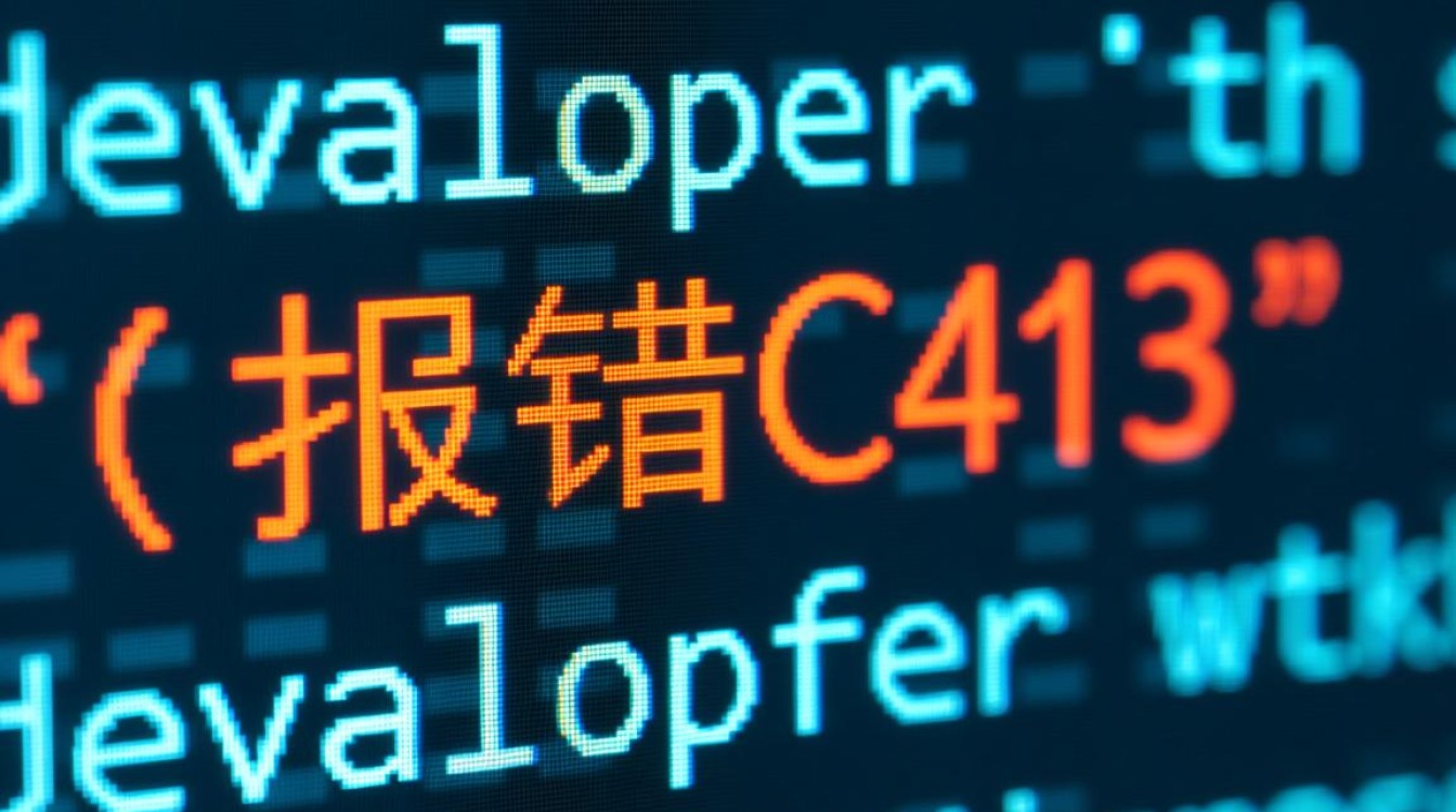 报错C413背后原因揭秘，是软件bug还是操作失误？快速排查指南！-图1