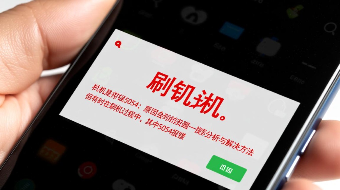 刷机报错5054？究竟是什么原因导致的？如何有效解决？-图1