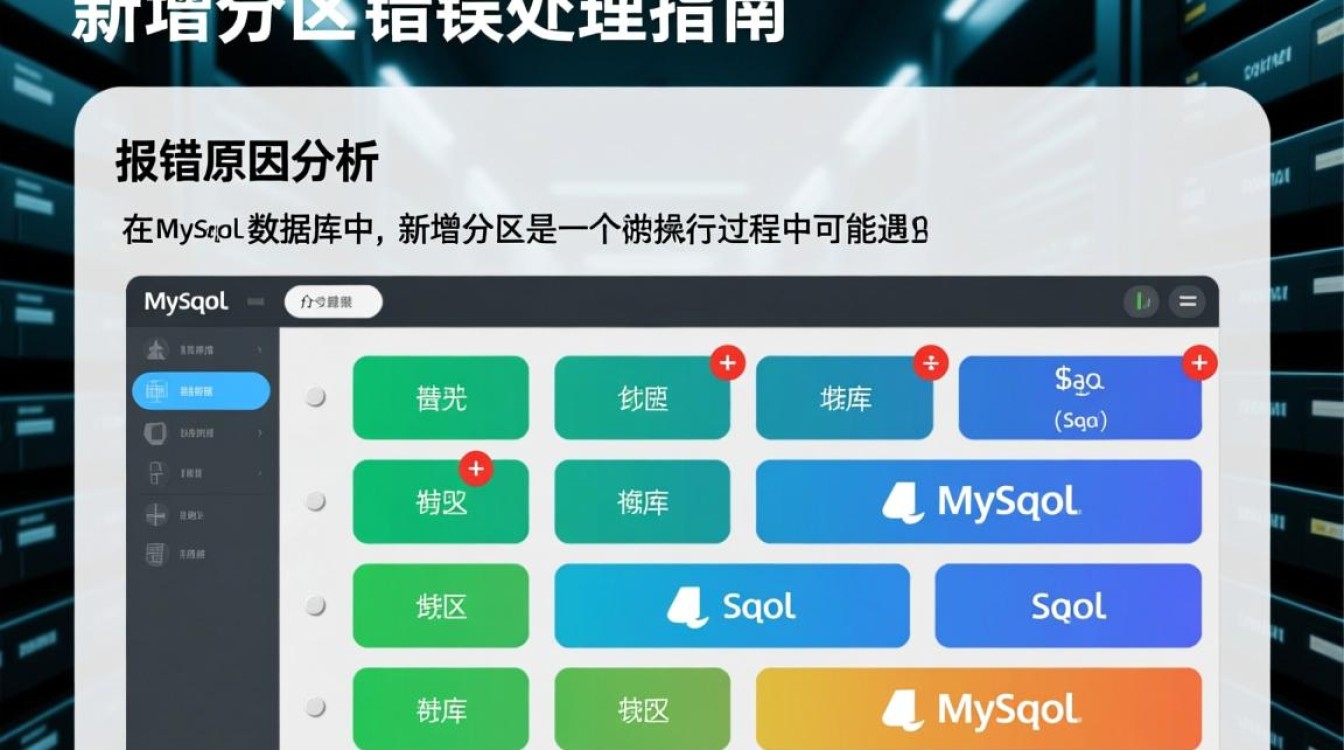 MySQL新增分区时频繁报错,是配置问题还是分区策略有误?解决方法详解!-图1 MySQL新增分区时频繁报错,是配置问题还是分区策略有误?解决方法详解!-图1