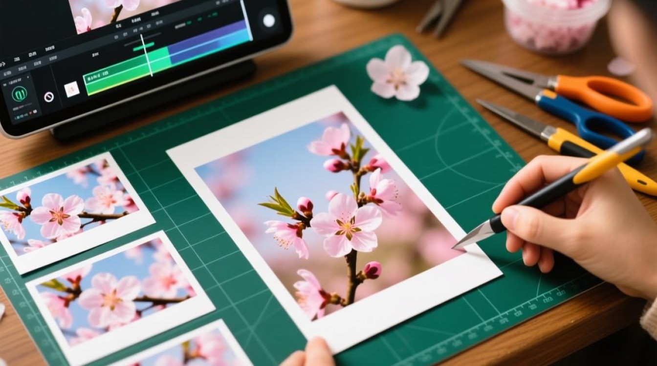 如何将桃花照片巧妙剪辑成一段迷人的视频呢？-图3