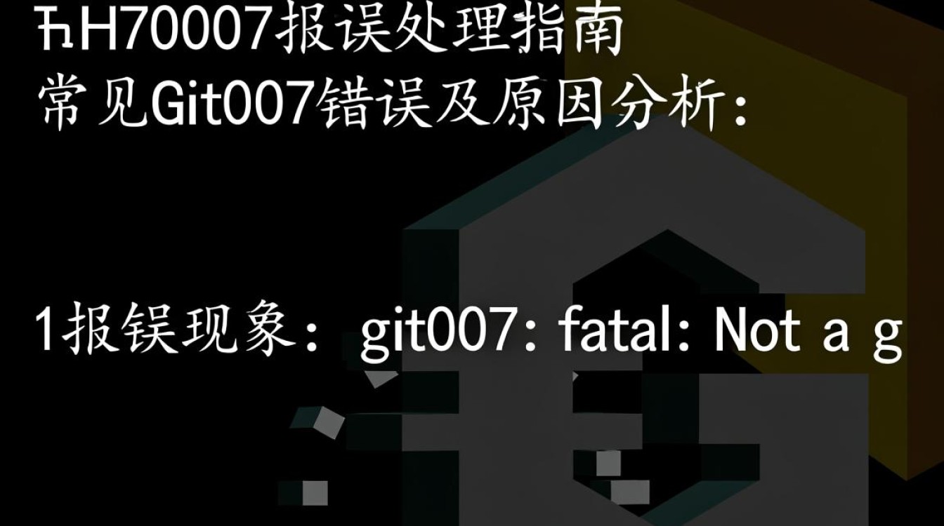 Git007报错时，如何快速定位和解决常见问题？-图2