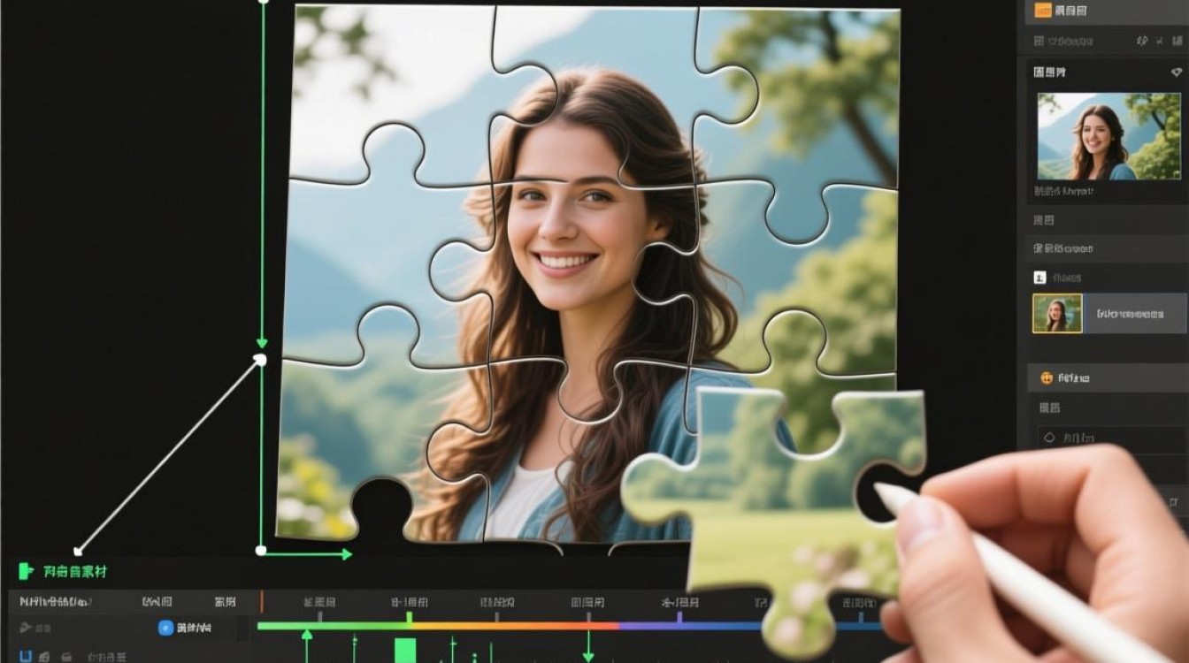 如何通过剪辑拼图图片制作精彩视频教程？-图2