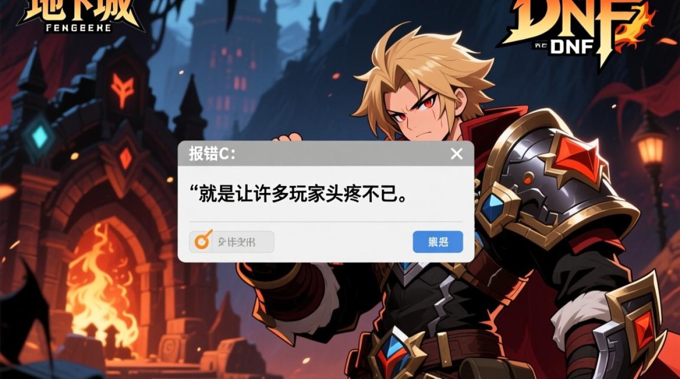 DNF频繁报错C问题困扰，为何解决不了？-图1