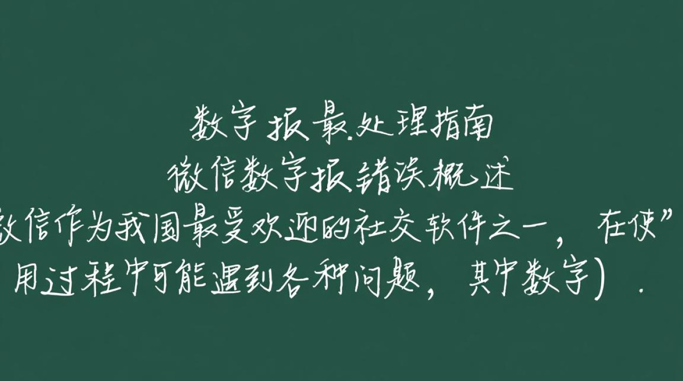 微信数字报错,究竟是什么原因导致?解决方法有哪些?-图1 微信数字报错,究竟是什么原因导致?解决方法有哪些?-图1