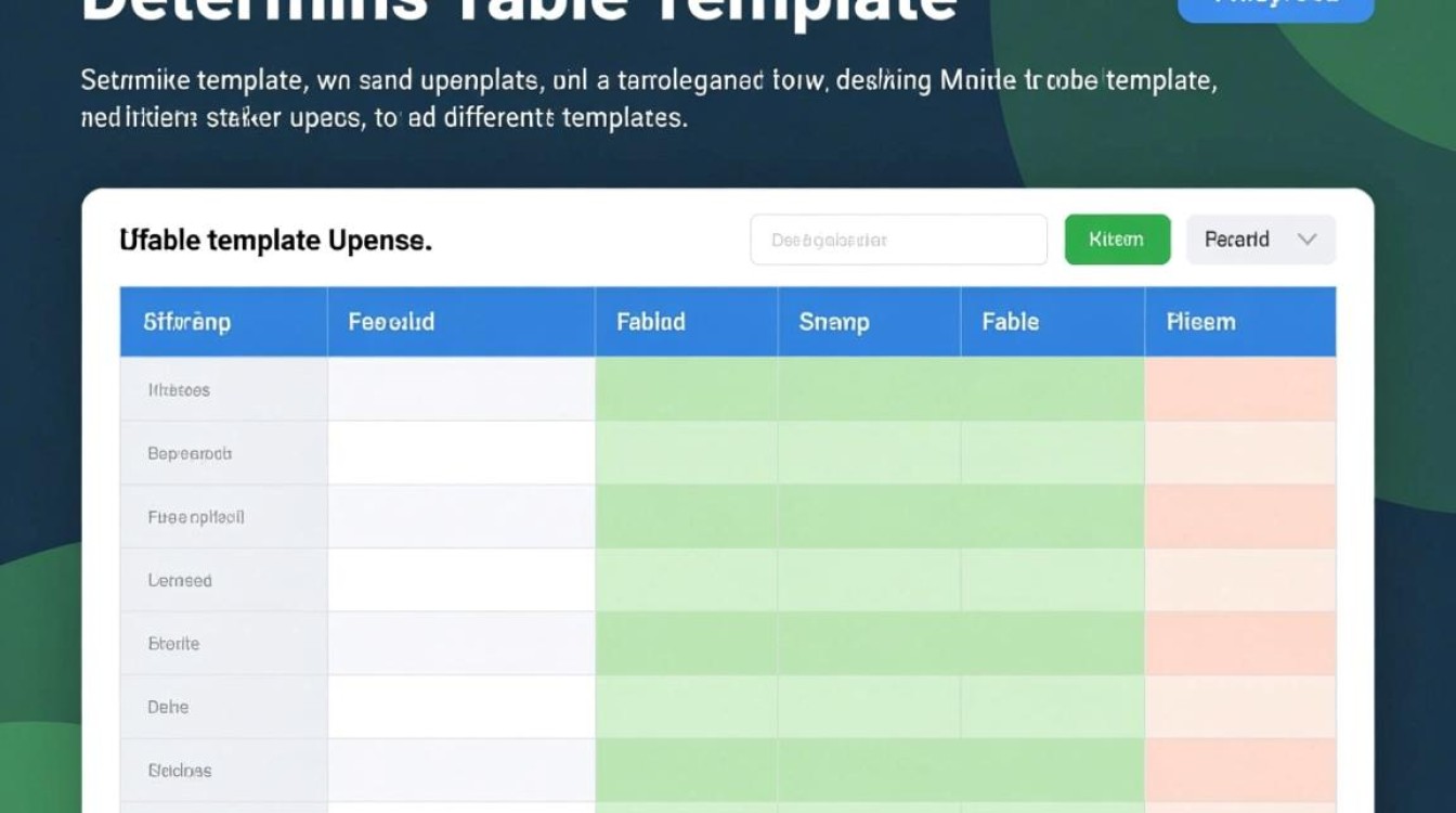 如何高效制作并定制属于自己的完美表格模板技巧揭秘？-图3