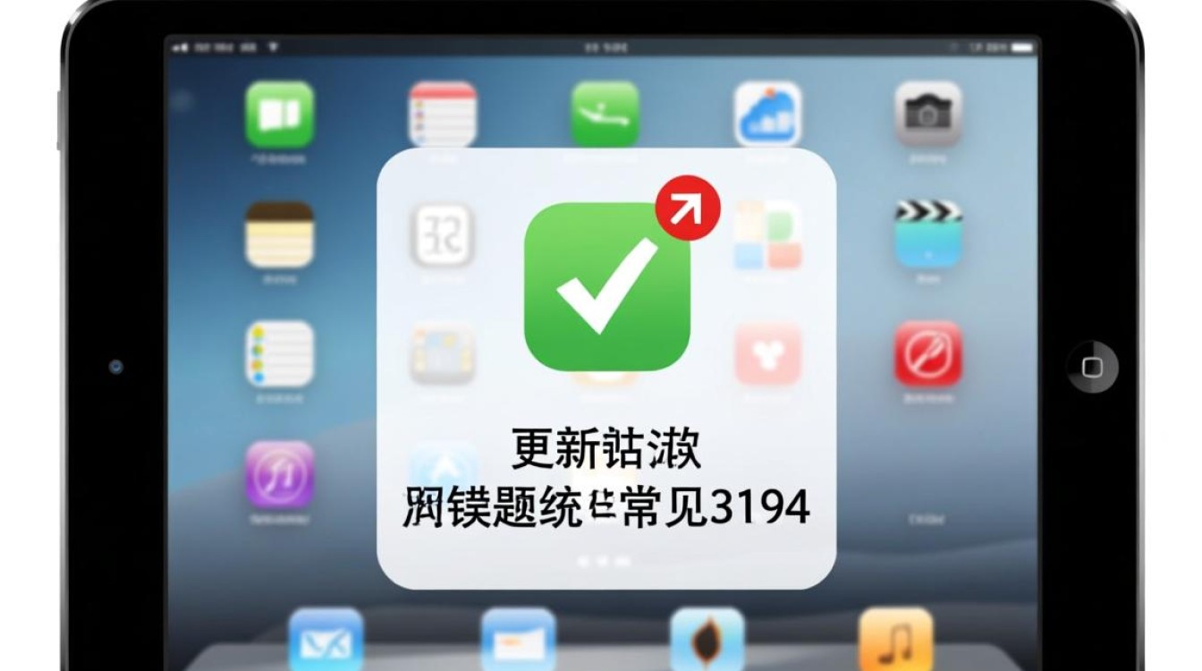 iPad更新报错3194？详细原因及解决方法揭秘！-图1