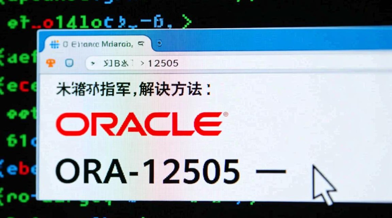 toad报错ora 12505原因及解决方法，急求高效解决方案？-图2