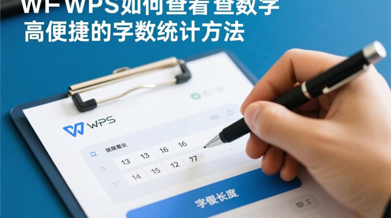 WPS文档中字数统计方法多样，哪种方式最方便查看字数呢？-图2
