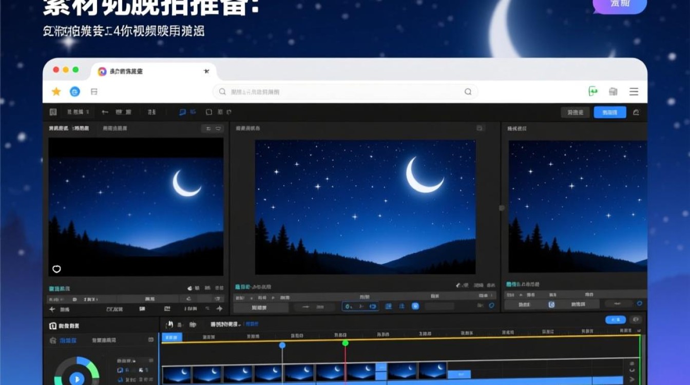 如何制作晚安壁纸视频剪辑教程？简单步骤分享！-图1
