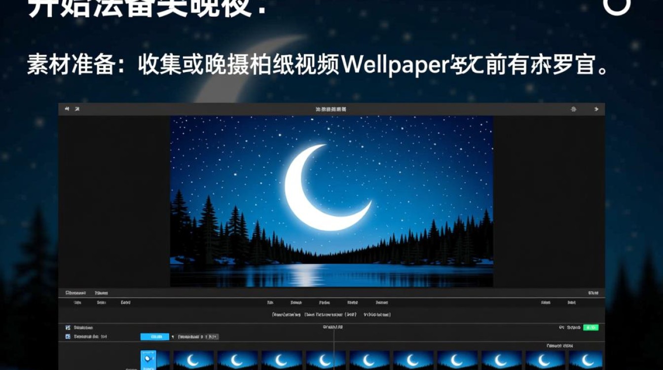 如何制作晚安壁纸视频剪辑教程？简单步骤分享！-图3