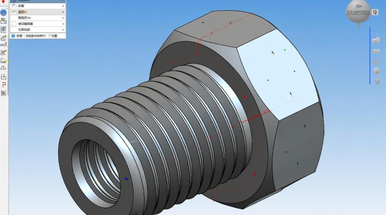 Solidworks绘制螺纹的正确步骤和方法是什么？详细教程揭秘！-图2
