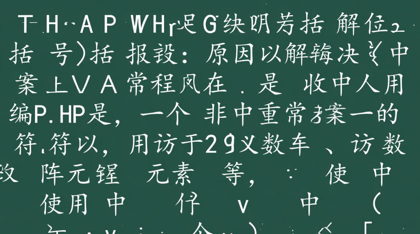 PHP中括号引发错误，究竟是什么原因导致括号报错？如何解决？-图1