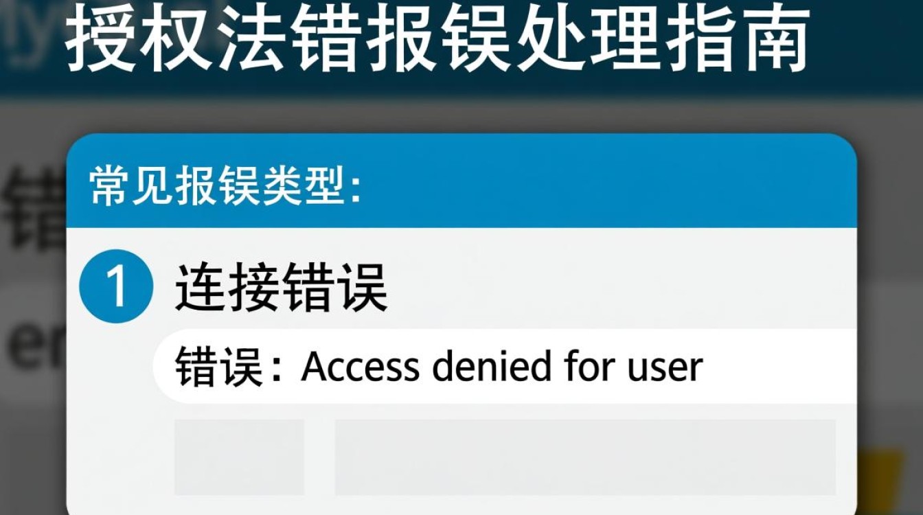MySQL授权法屡次报错，究竟是什么原因导致权限设置问题？-图2