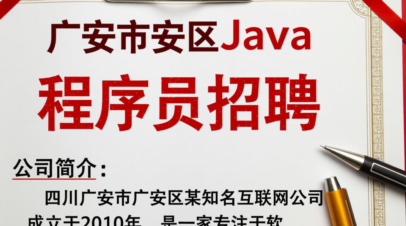 2026年四川广安市广安区Java程序员招聘,薪资待遇如何?工作环境怎样?-图2 2026年四川广安市广安区Java程序员招聘,薪资待遇如何?工作环境怎样?-图2