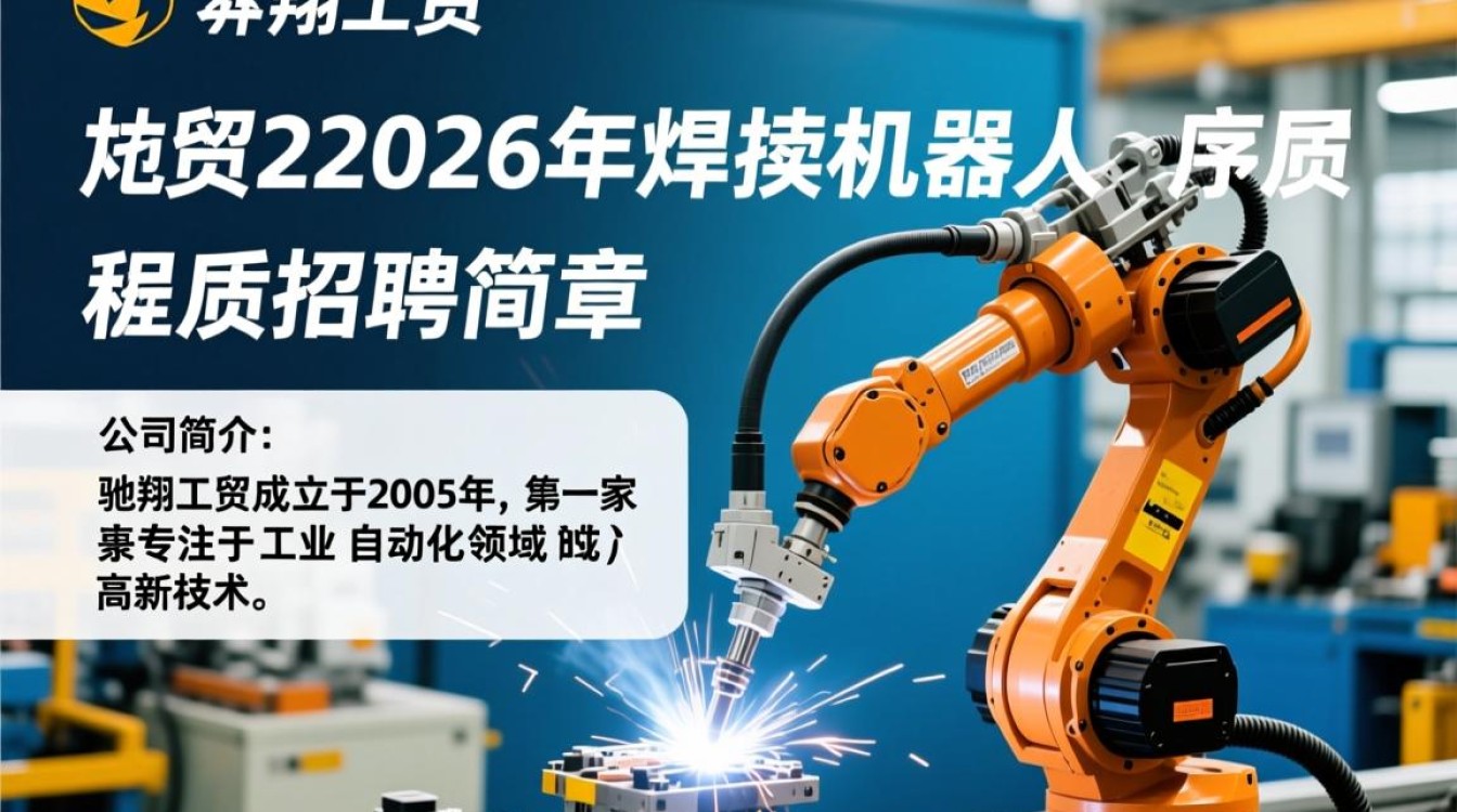 2026年驰翔工贸焊接机器人程序员职位，有哪些疑问和挑战？招聘详情揭秘！-图2