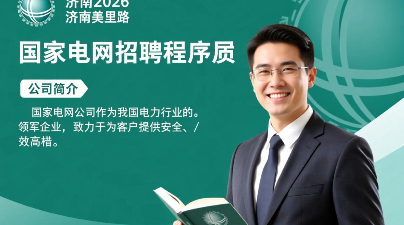 2026年济南美里路国家电网程序员招聘,有哪些技术要求与挑战?-图1 2026年济南美里路国家电网程序员招聘,有哪些技术要求与挑战?-图1