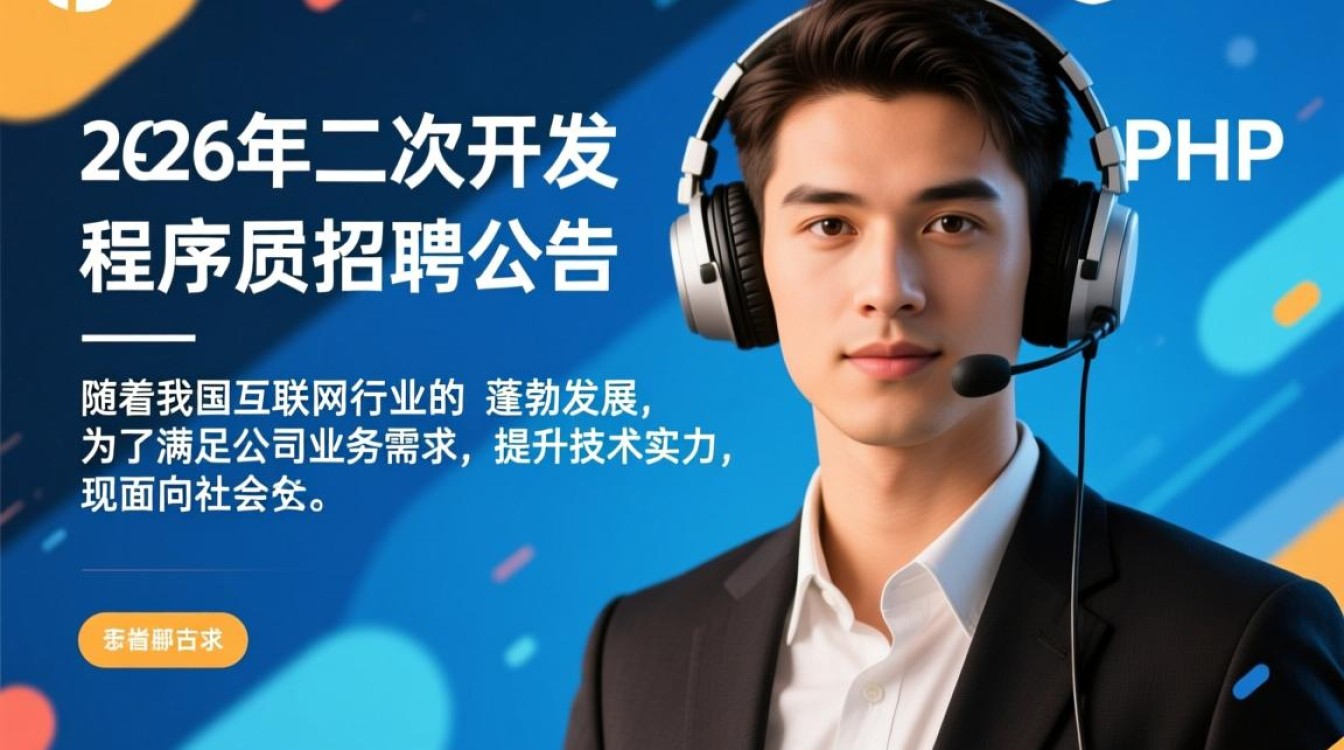 2026年二次开发PHP程序员招聘，二次机会？薪资待遇如何？职业发展前景如何？-图1