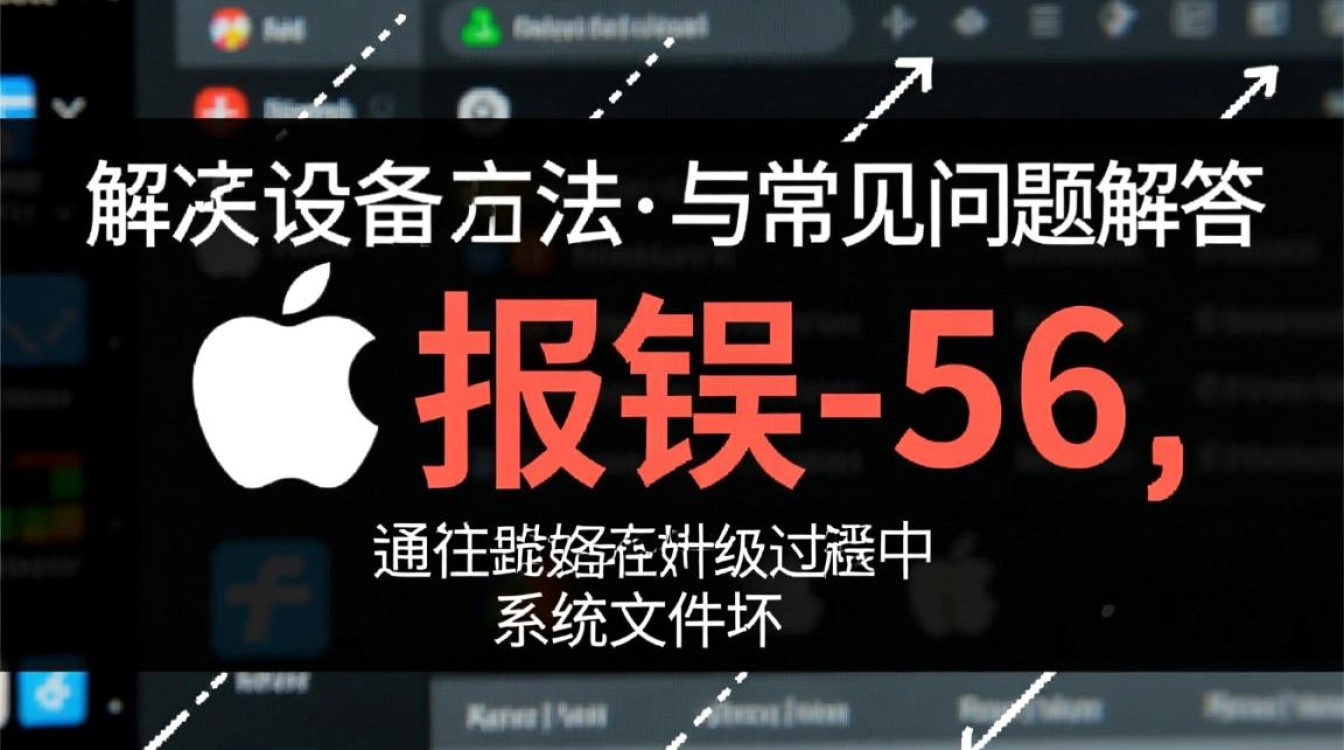 苹果系统升级屡现报错56，究竟是什么原因导致系统升级受阻？-图1