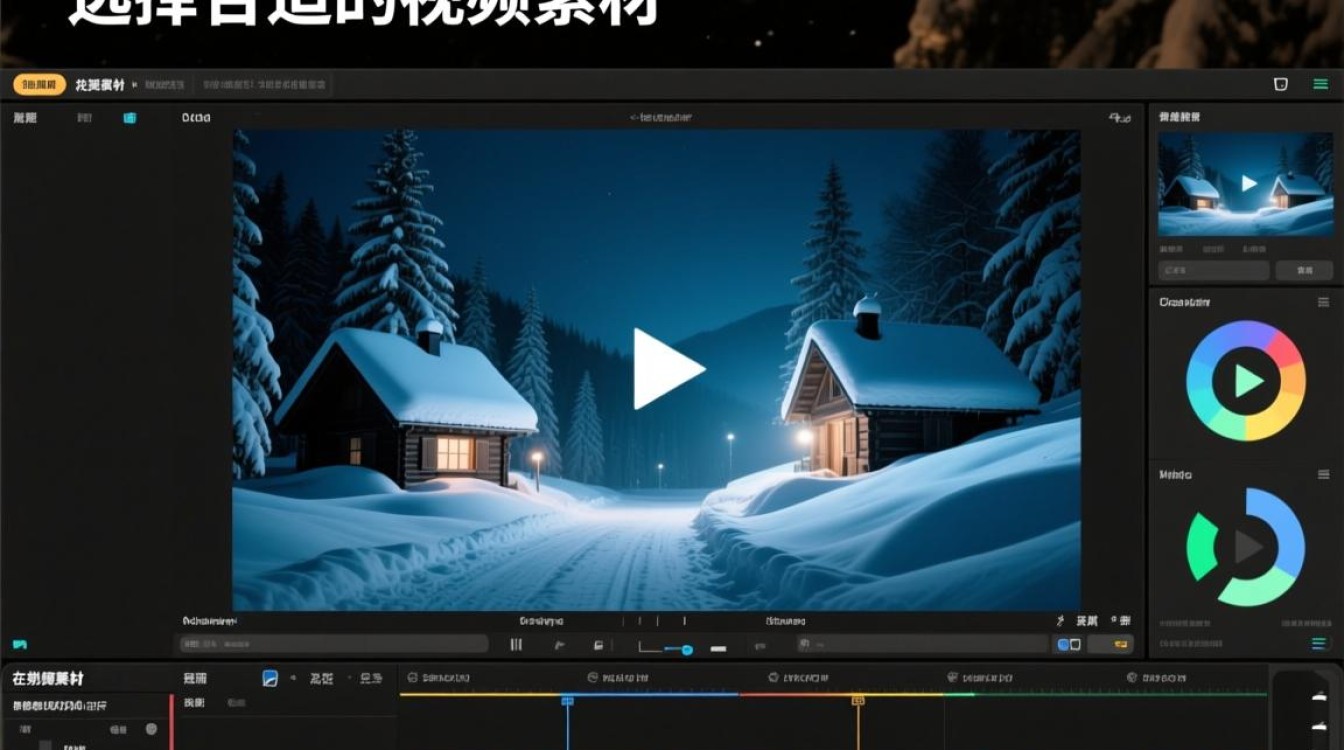 如何巧妙剪辑夜晚雪景视频,打造冬日浪漫氛围?-图3 如何巧妙剪辑夜晚雪景视频,打造冬日浪漫氛围?-图3